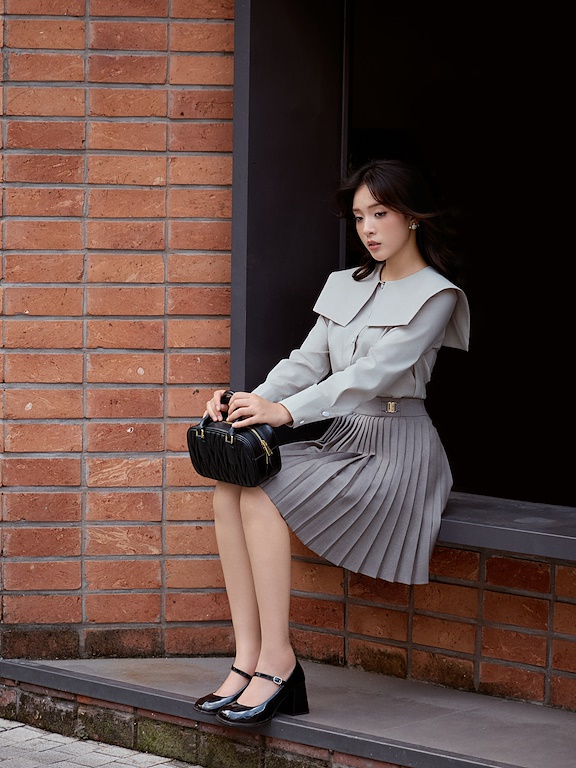 Chân váy xếp ly